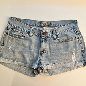 Abercrombie & Fitch Jean Shorts | Denim Shorts | Lightwash Denim | Vintage